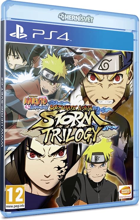 Naruto Shippuden Ultimate Ninja Storm Trilogy Ps4 🎮 Skladem Pouze Za