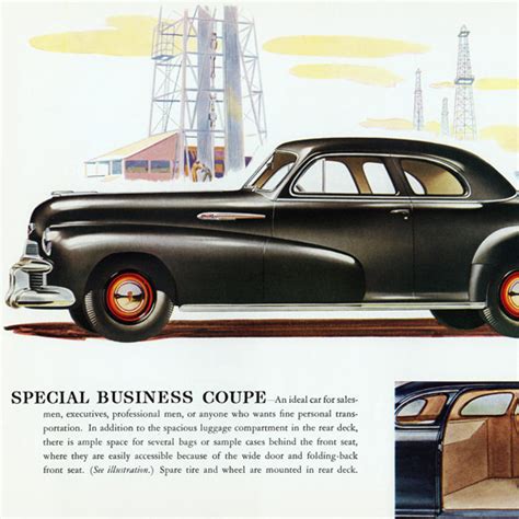 Detail Of Oldsmobile Special Business Coupe 1942 Oil Mad Men Art