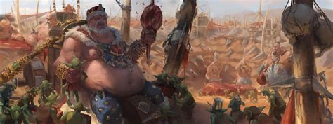 Artstation Total War Warhammer 3 Ending Cinematics Opening Ogre
