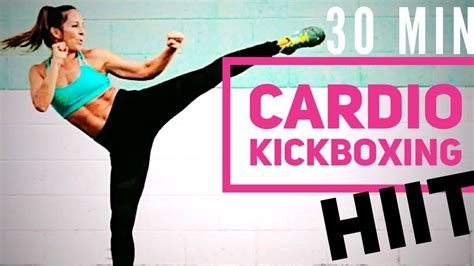 Full Body Kickboxing Hiit 30 Min Fun Music Strength And Cardio N