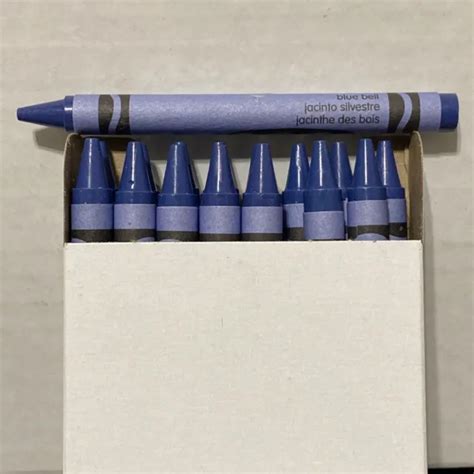 16 Crayola Crayons Blue Bell Bulk 850 Picclick