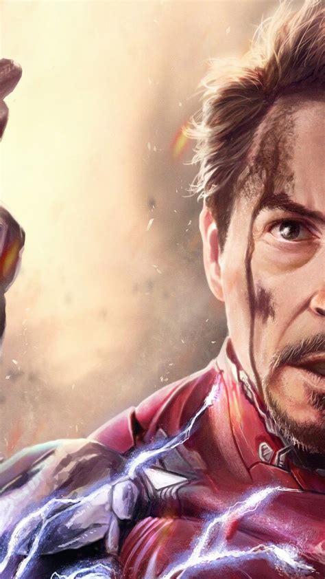 Iron Man Snap Avengers Endgame 4k Phone Hd Wallpaper