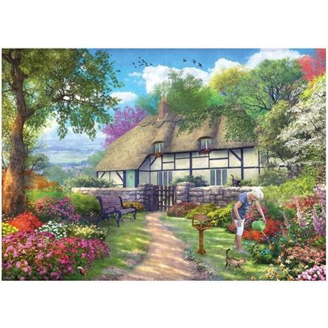 Buy Holdson Picture Perfect Old Lane Cottage Puzzle 1000pc