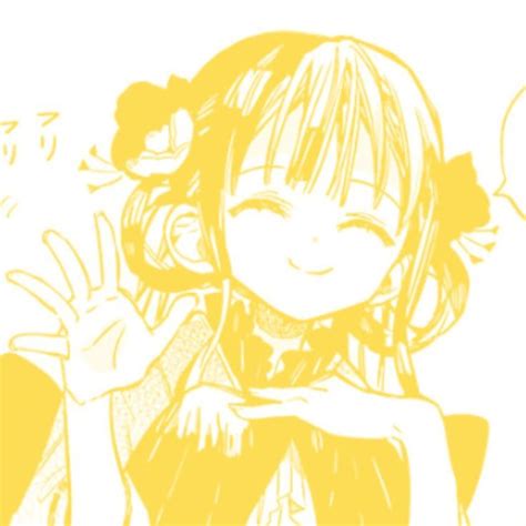 Icon Yellow Aoi Akane Anime Aesthetic Anime Yellow Aesthetic