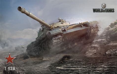 Обои война танк War Мир танков World Of Tanks Т 62А картинки на