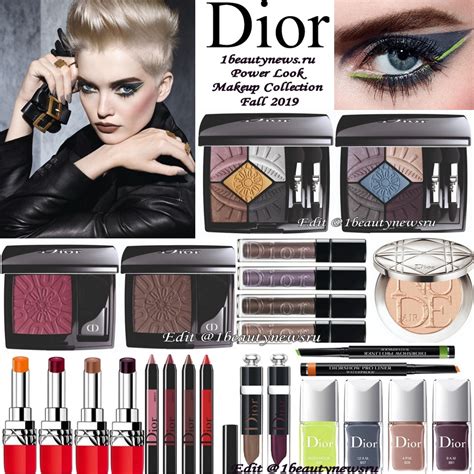 Осенняя коллекция макияжа Dior Power Look Makeup Collection Fall 2019