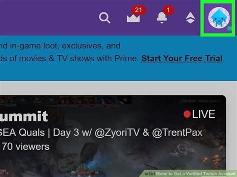 The verification badge just doesn't appear on your account. Easy Ways to Get a Verified Twitch Account (with Pictures)