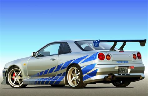 Download Skyline Fast And Furious Wallpaper Nissan R34 By Jfox27