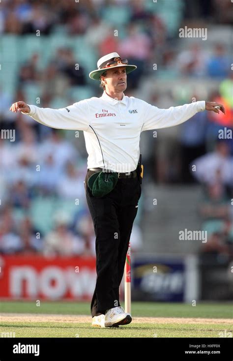 Billy Bowden Cricket Umpire The Brit Oval London England 20 August 2009