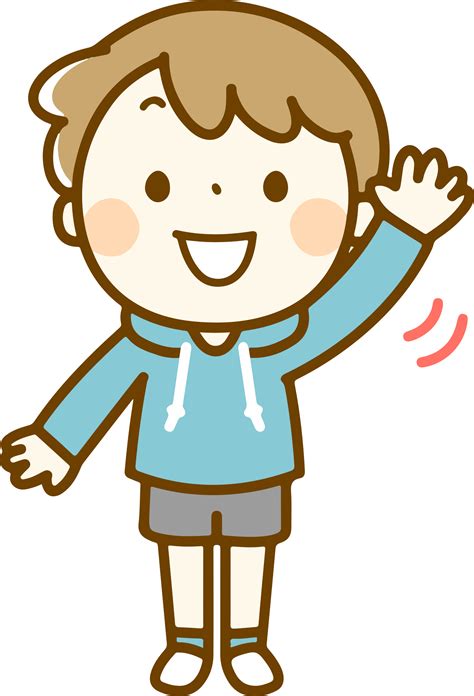 Picture Of Me Clipart Student Raising Hand Cartoon Png Download
