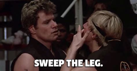 Cobra kai attempts to build some sympathy for kreese by suggesting there's trauma he carries from the vietnam war and how he has been living in homeless shelters for years, but these fail to make up for the fact that kreese is a disturbed individual who fills his students with rage and hate. Cobra Kai Sweep The Leg GIF by IFC - Find & Share on GIPHY