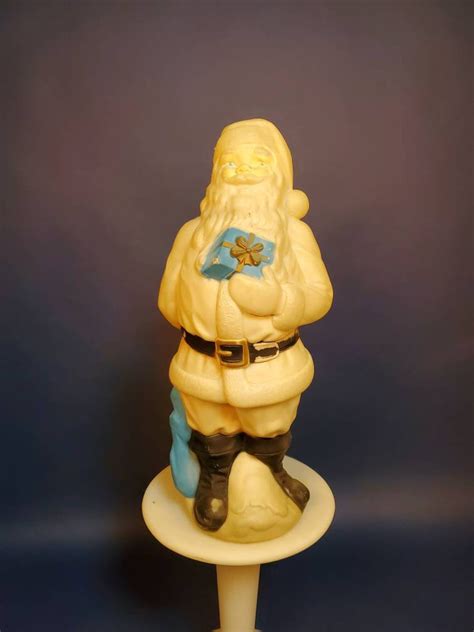 1971 34 Inch Tall Empire Blow Mold Santa Claus The Evermore Reclusive