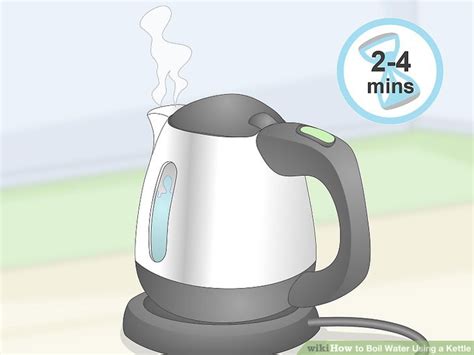 kettle water boil using switch steps easy point power