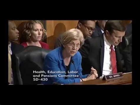 Elizabeth Warren - The Burden of Student Loan Debt is ...