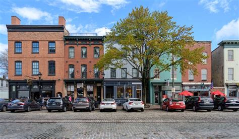 Thames Street In Fells Point Baltimore Editorial Stock Photo Image Of