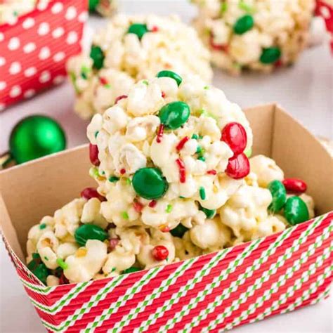 Christmas Popcorn Balls Recipe