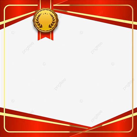 Graduation Certificate Border Png Picture Very Nice Red Gold
