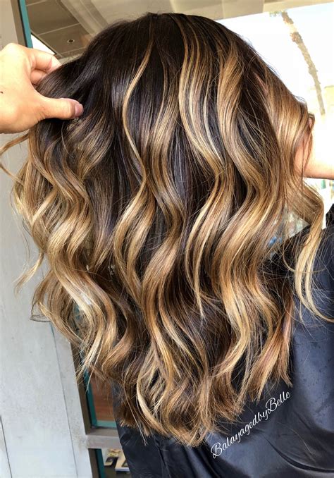 Blonde hair vs brown hair. Brunette balayage | Golden highlights brown hair, Balayage ...