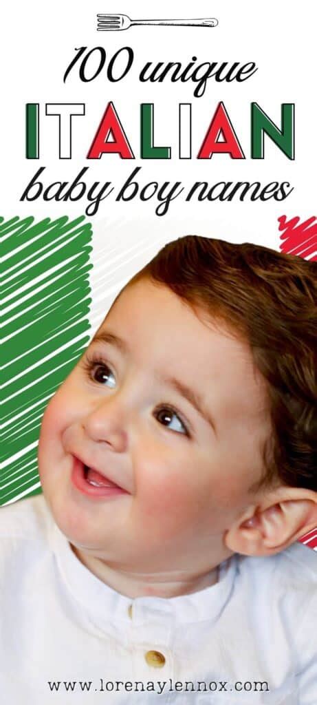 100 Unique Italian Baby Boy Names To Use This 2022 Bilingual