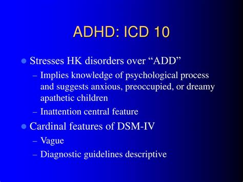Ppt Adhd Overview Powerpoint Presentation Free Download Id3941987