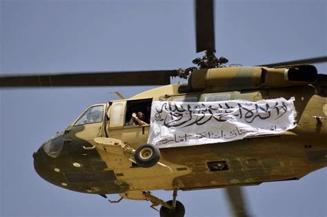 Taking Black Hawk On Victory Flight Taliban Parade Plundered Us