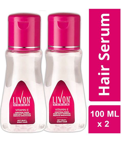 It has a mild fragrance which. Livon Serum 100 ml - Pack of 2: Buy Livon Serum 100 ml ...