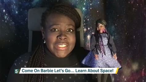 Space Scientist Dr Maggie Aderin Pocock Honoured With Barbie Doll 5 News Youtube