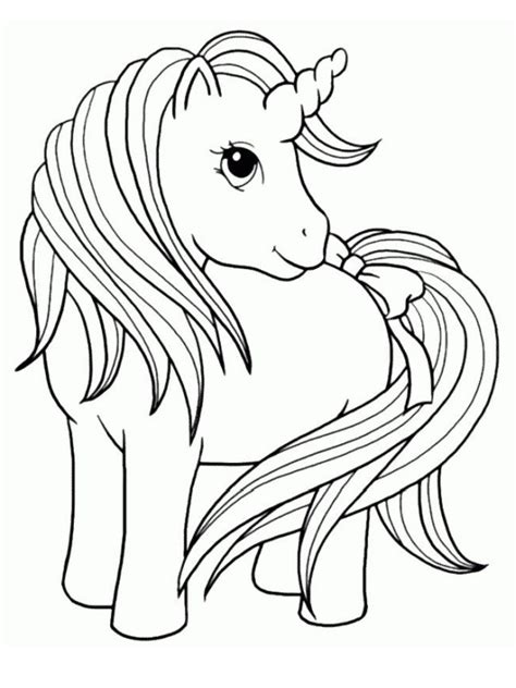 Dibujos Para Colorear Unicornio Dibujosparaimprimires