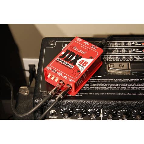 Radial Jdx 48 Reactive Di Box For Radial Engineering Amber Tech