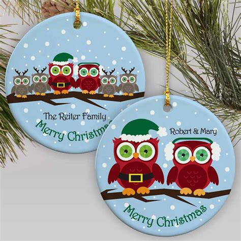 This candle has a very long wick which not just keeps the candle burning for longer but also looks aesthetically nice. Personalized Owl Family Ornament | GiftsForYouNow