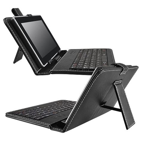 Universal Leather Case Cover Stand Usb Keyboard For All 70 Inch