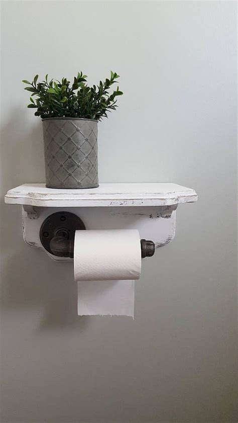 85 Diy Farmhouse Bathroom Storage Ideas Rustic Toilet Paper Holders