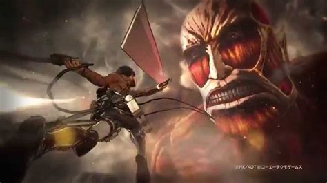 Attack On Titan Ps4ps3 Tgs 2015 Trailer Gameplay Footage Youtube