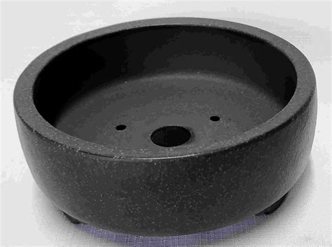 High Quality Unglazed Bonsai Round Pot 165mm Stone Lantern Bonsai Nursery