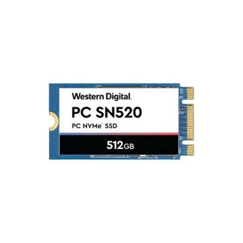 Western Digital Pc Sn520 512gb M2 2242 Pcie 30 X2 Internal Solid