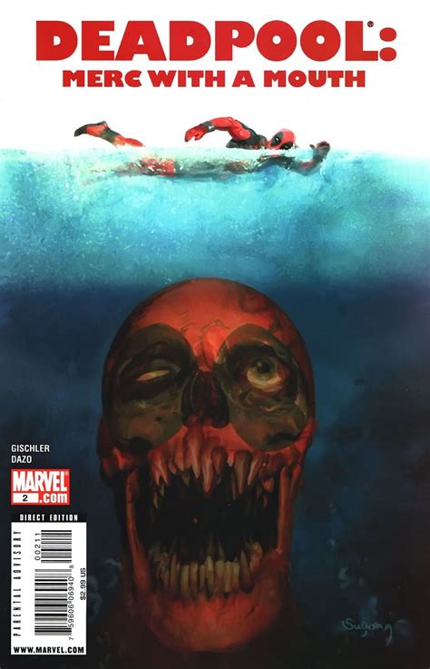 Deadpool Merc With A Mouth No 2 Arthur Suydam Comic Book Marvel Vs