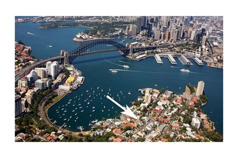 Sydney Opera House and Harbour Bridge panorama - Lavender Bay, New ...