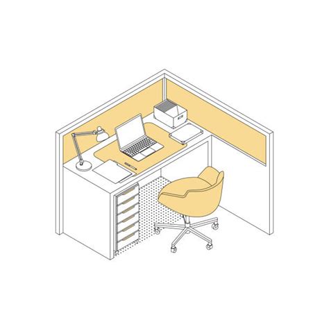 drawing of office cubicles illustrations royalty free vector graphics and clip art istock