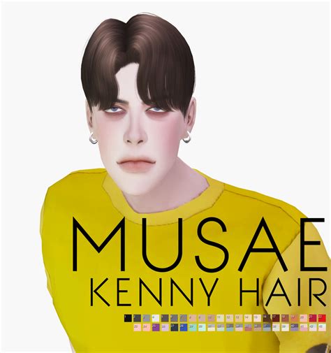 Effiethejay Kenny Hair For Ts4 New Mesh