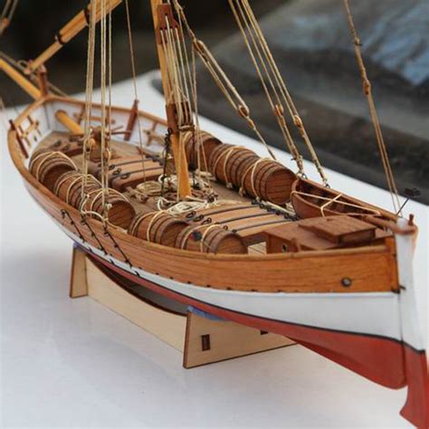 Wooden Ship Models Kits Diy Train Hobby Model Wood Boats 3d Laser Cut