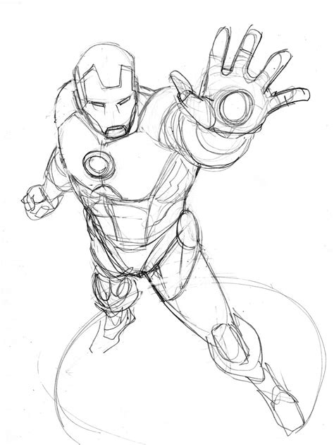 How to draw marvel superheroes. Iron Man Cartoon Drawing at GetDrawings | Free download