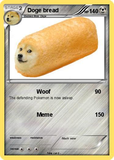 Pokémon Doge Bread Woof My Pokemon Card