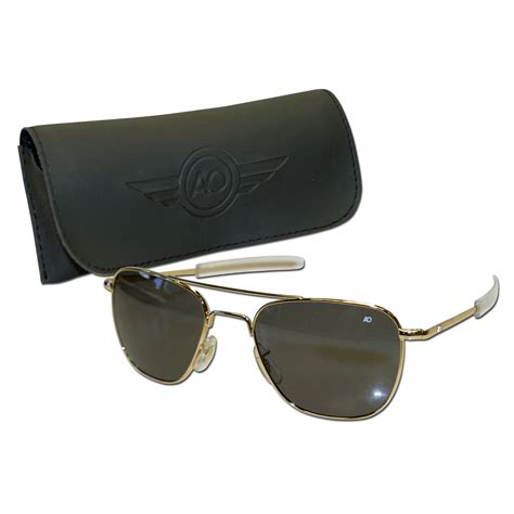 Purchase The Aviator Sunglasses Gold 52 Mm By Asmc