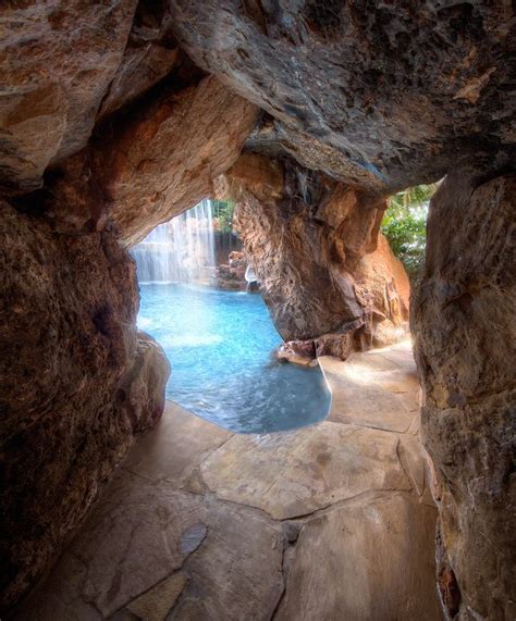 Water Caves Grotto Custom Pool Caves Custom Pools