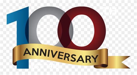 100 Years Logo Anniversary Logo Transparent 100 Clipart 1631762