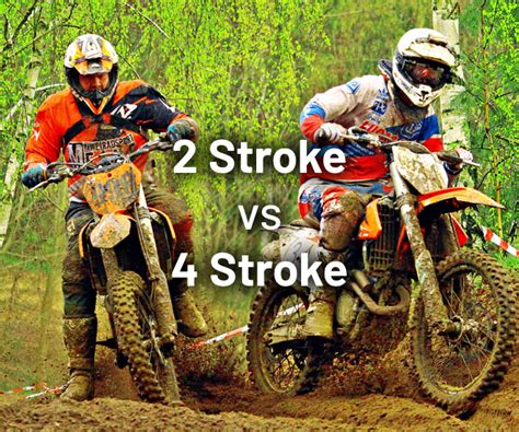 The 'power center' has only three primary moving parts… the piston, connecting rod, and crankshaft. 2 Stroke vs 4 Stroke Engine Dirt Bike - MotoShark.com