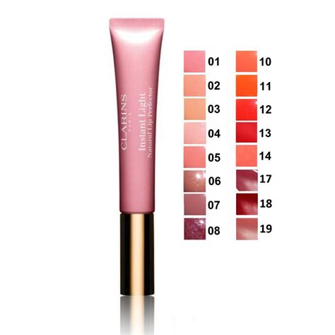 clarins instant light natural lip perfector блеск для губ 12 мл