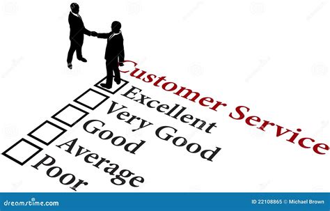 Business Relationship Excellent Customer Service Stock Vector