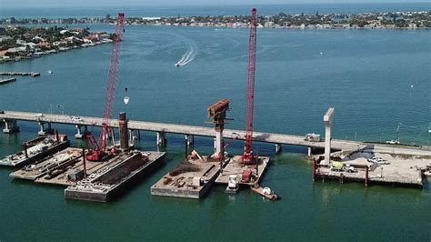 See The Pinellas Bayway Bridge Construction Taking Shape In Tierra Verde