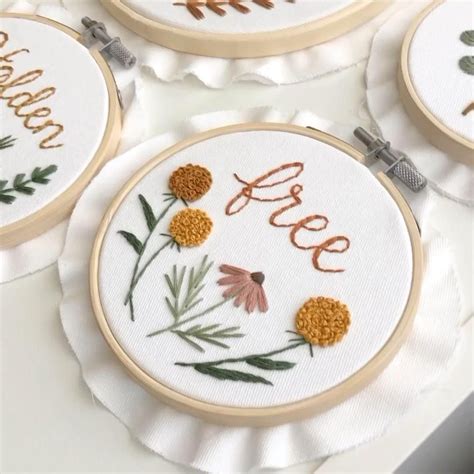 Modern Embroidery Decor Modern Embroidery Embroidery Patterns